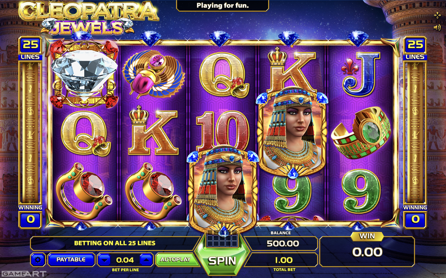 Cleopatra Jewels Slot