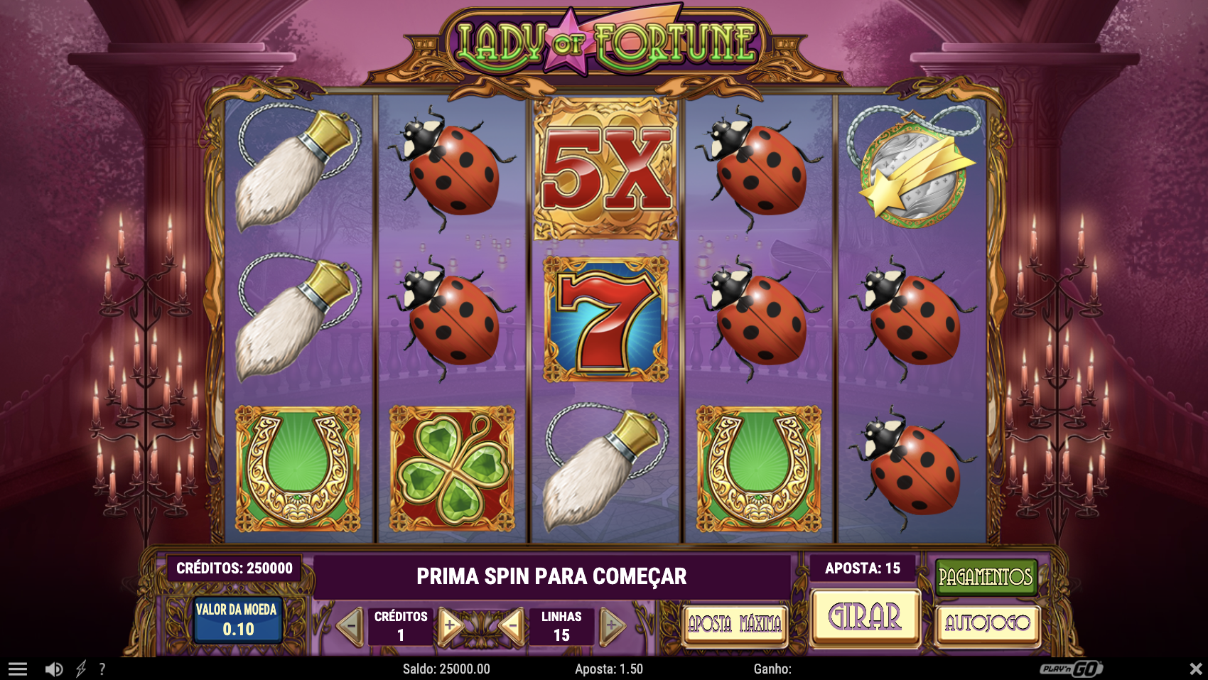 Lady of Fortune Slot