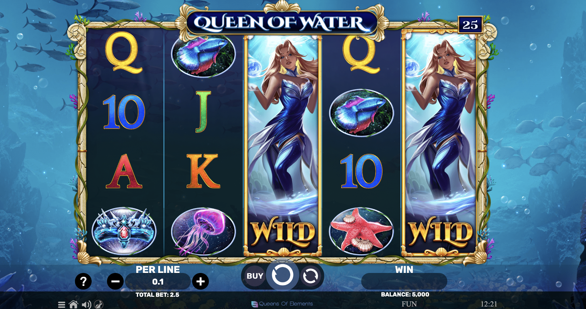 Queen Of Water Slot